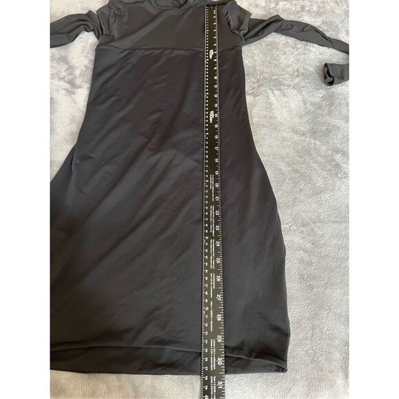 Revolve SER.O.YA Dress Womens Small Black Keegan Bodycon Mesh Long Sleeve Mini - Picture 8 of 11